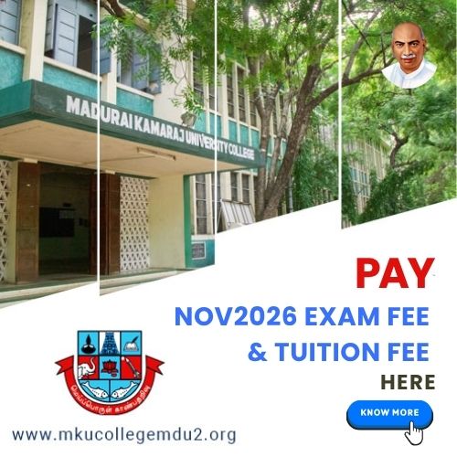 Pay Nov 2026 Exam Fees Here